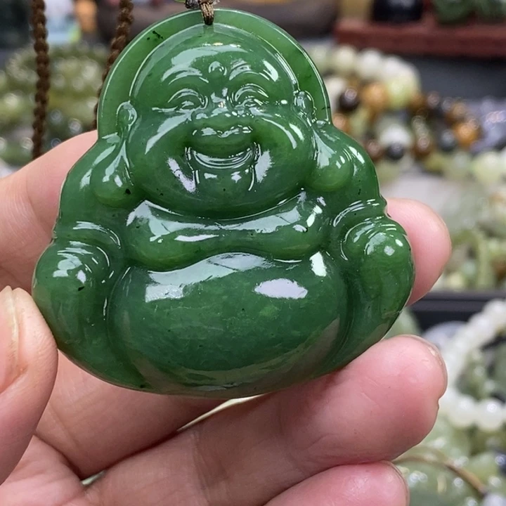 家***儿和田玉未镶嵌颈饰