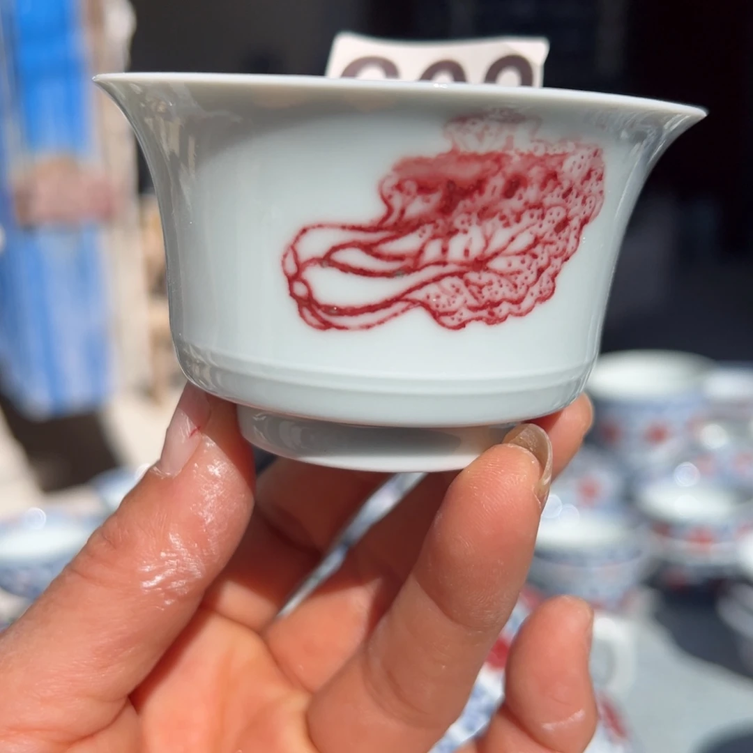 现代瓷青花釉里红工艺