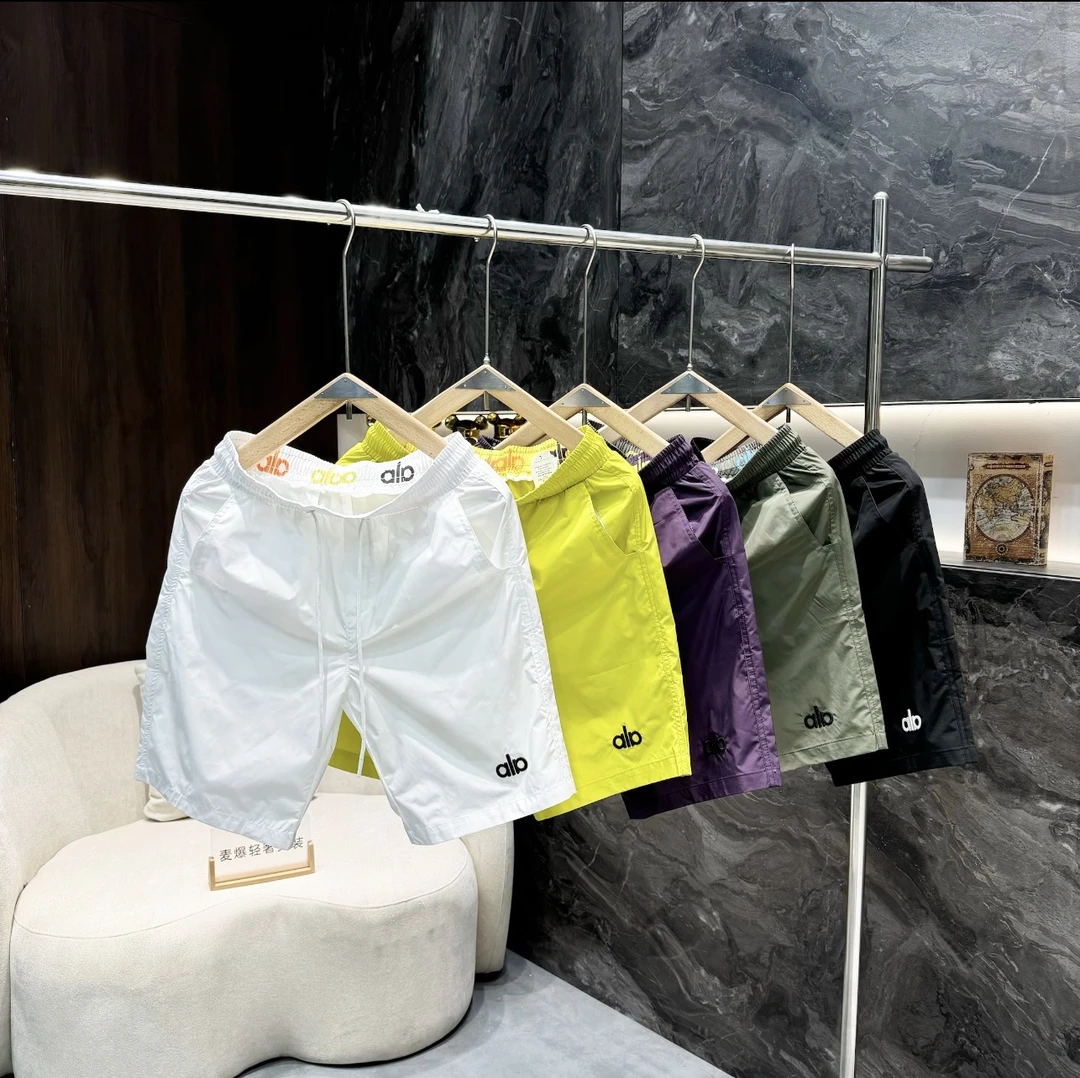 夏季刺绣吸汗时尚通勤风五分裤短裤5577