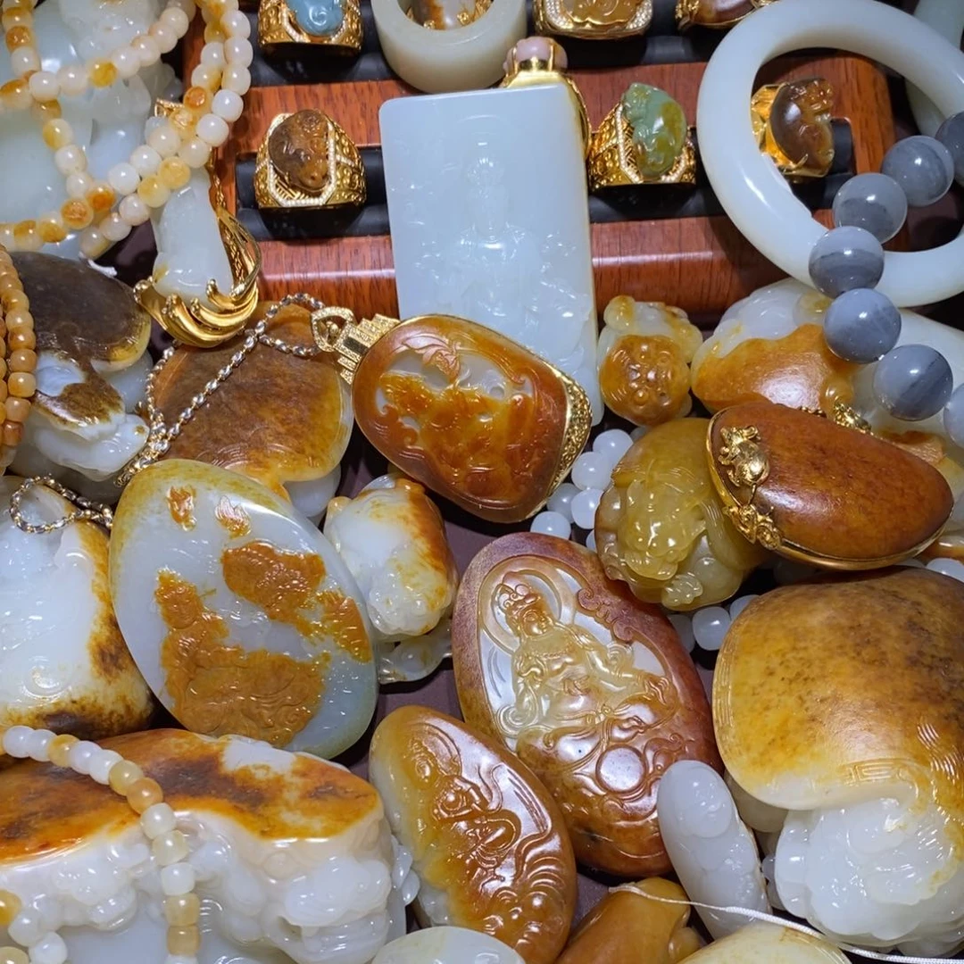 和田玉手链未镶嵌