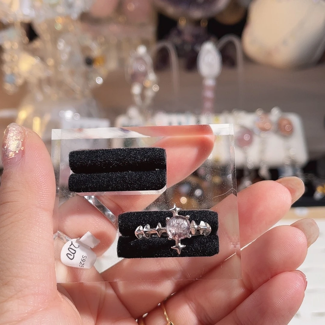 名***银S925镶嵌手链水晶不支持无理由退换货