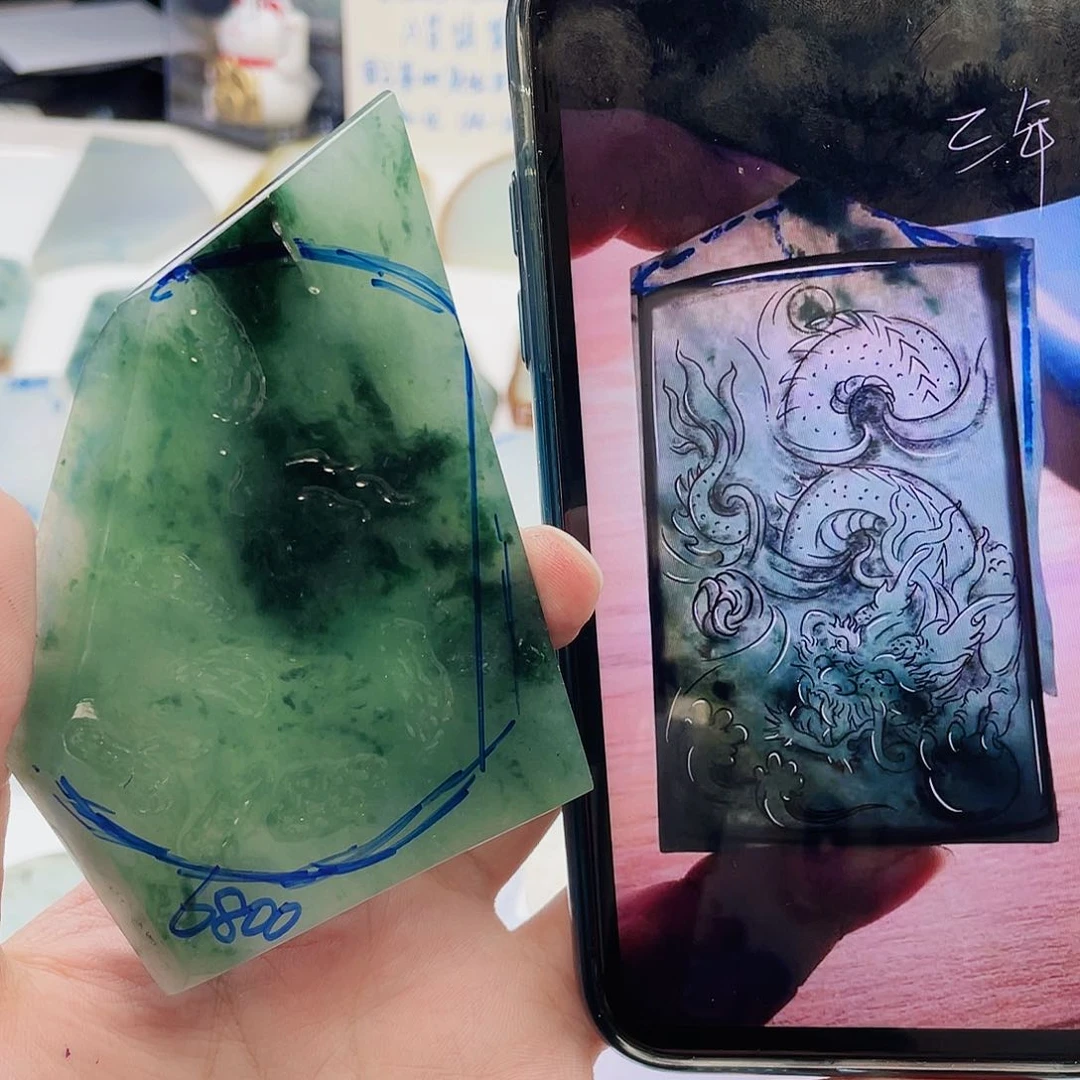 未镶嵌定制翡翠包工