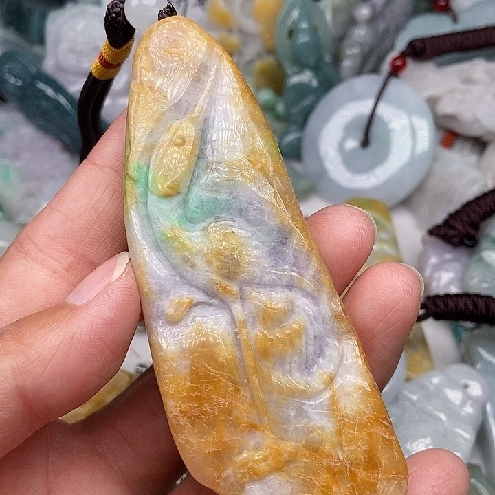 未镶嵌挂件翡翠翡翠