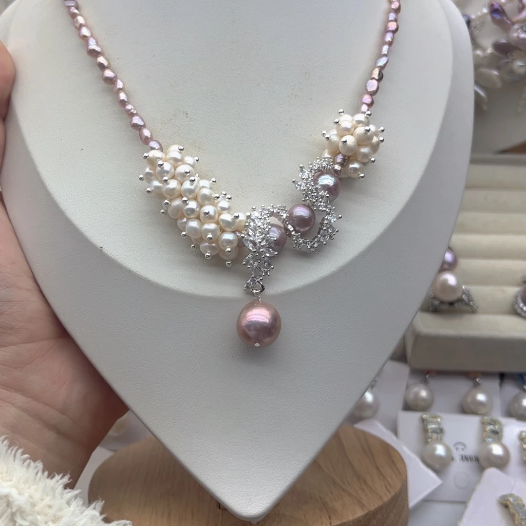 淡水珍珠未镶嵌颈饰