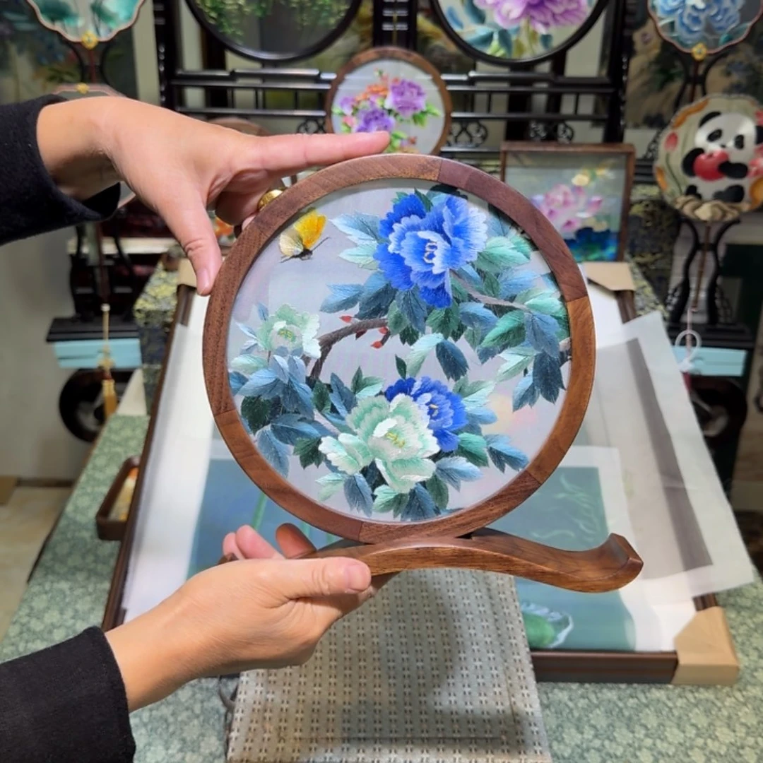 刺绣手工苏绣工艺制作技艺精湛