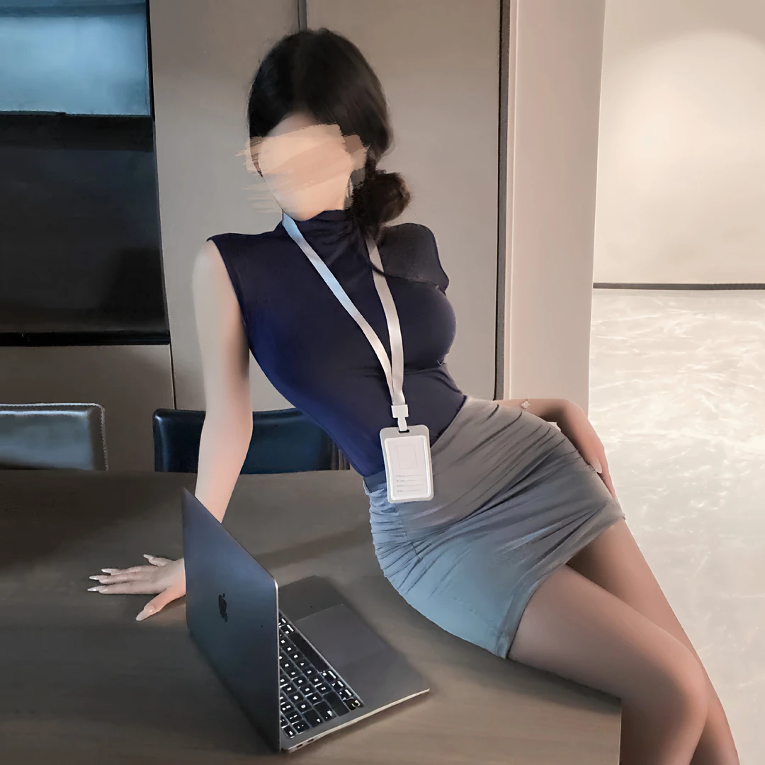 贴心助理丨女秘书cos包臀制服套装性感辣妹紧身情侣战袍收腰修身