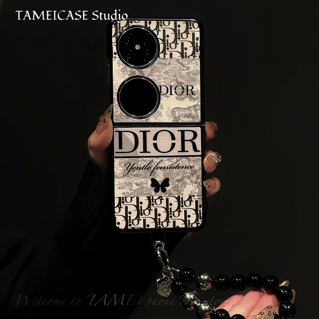 DR丛林适用于华为pocket2手机壳羊皮折叠屏FINDN3FLIP华为pockets