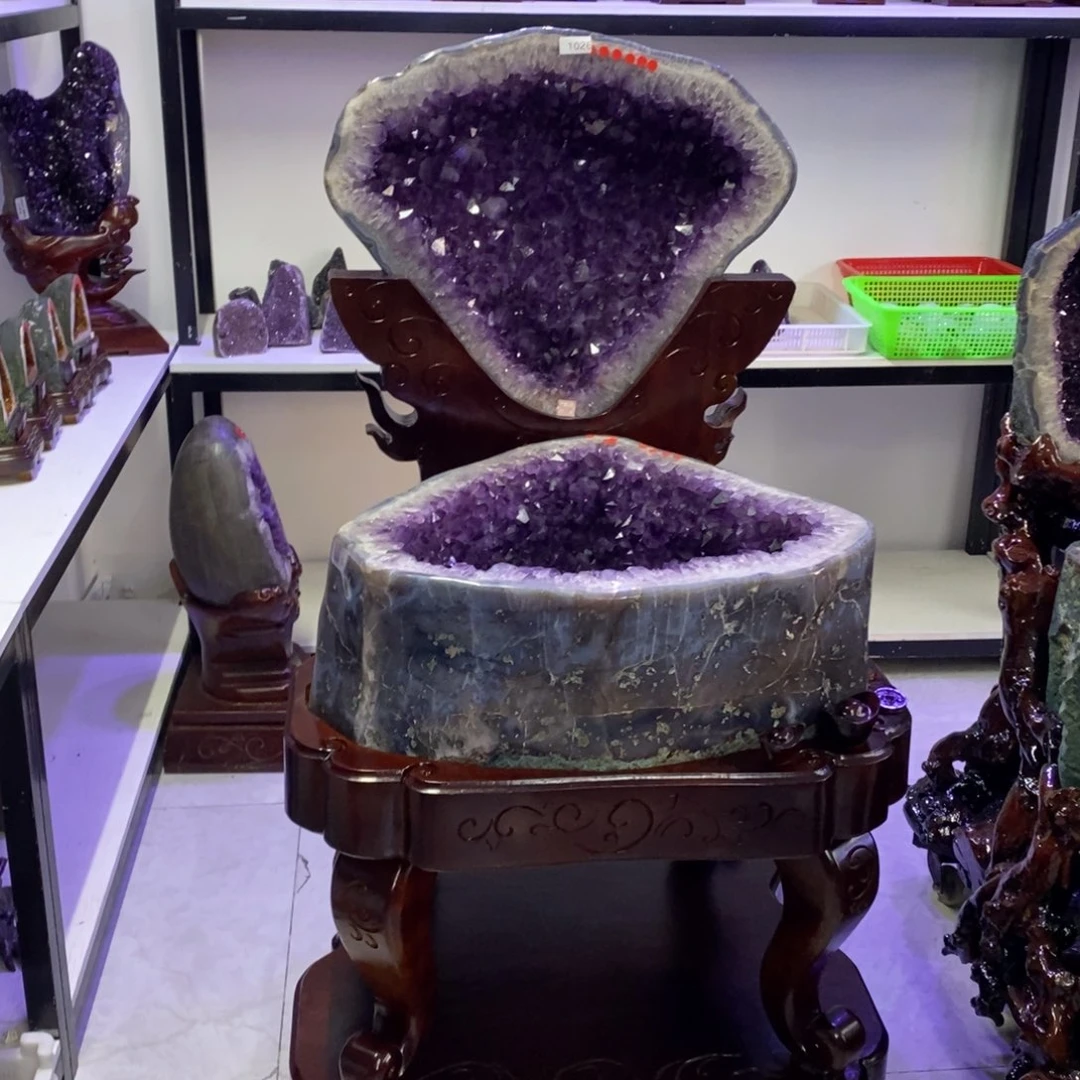 水晶摆件婷未镶嵌