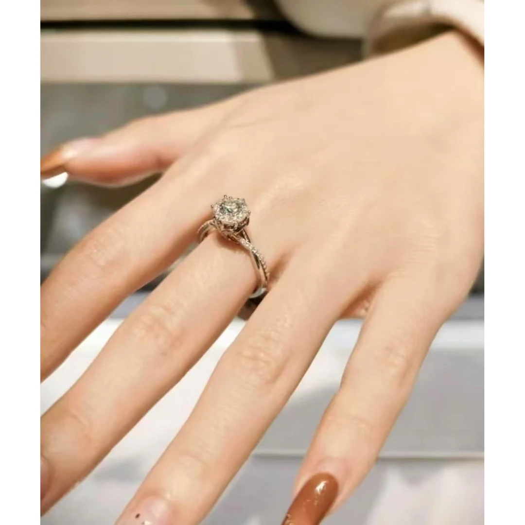 [南非甄选】NFZX私人定制 王室庄园女戒1.0CT