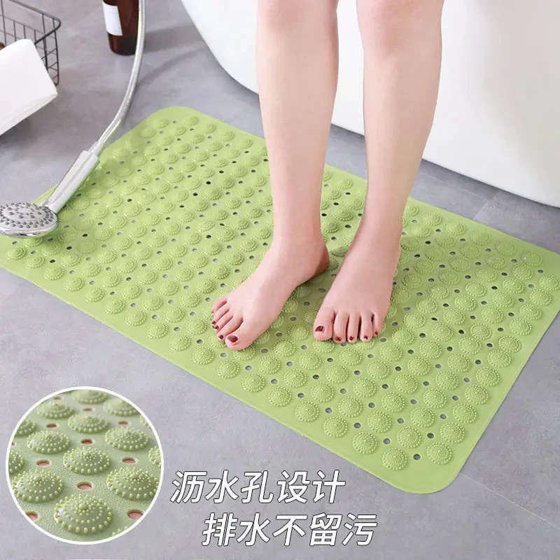 【家家必备】浴室防滑地垫淋浴用带吸盘无味厕所卫生间隔水地垫子