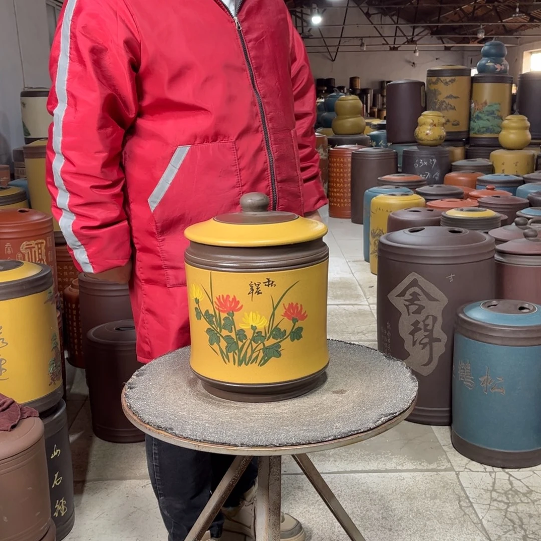 紫砂茶叶罐茶叶罐