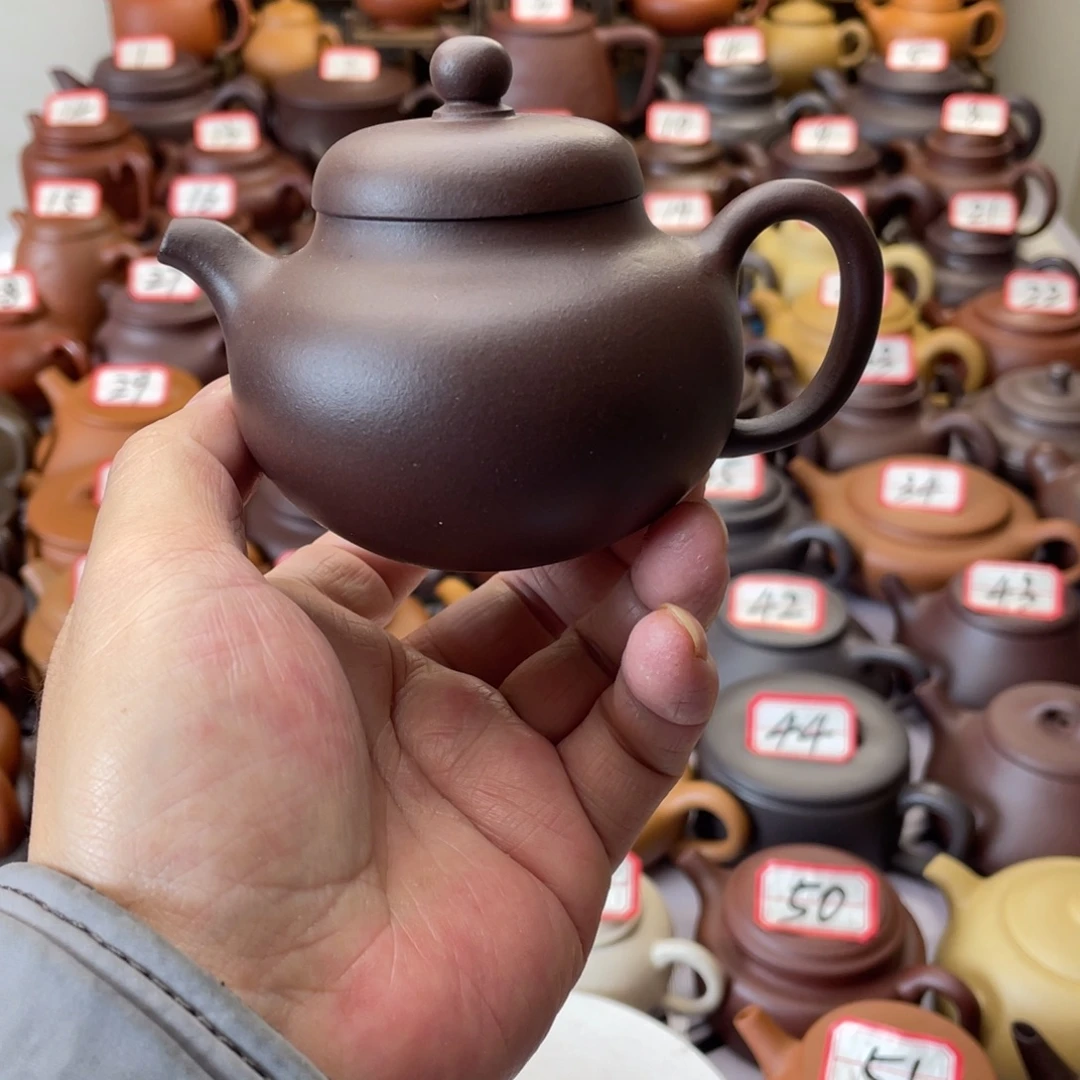 茶壶紫砂微瑕半手工