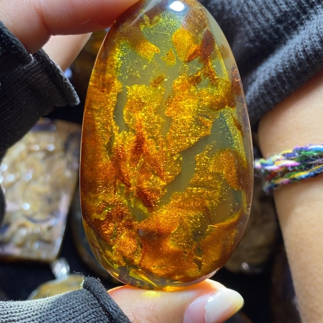 琥珀未镶嵌裸石珀