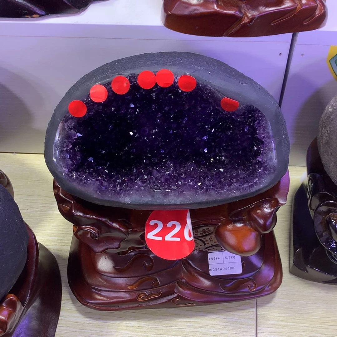 未镶嵌紫晶大型摆件（非配饰）妞妞