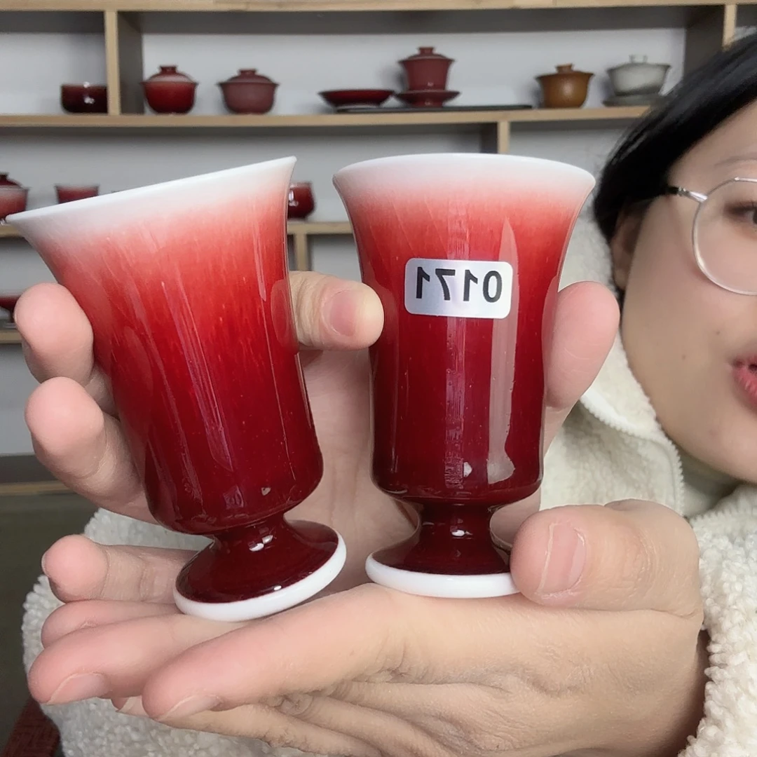 瓷片景德镇郎红陶瓷