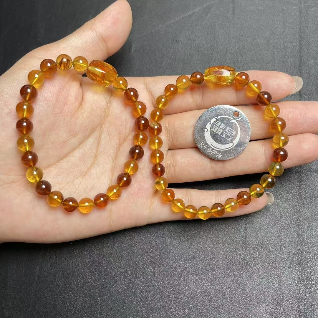 翡昱-SH29-60087-琥珀手串/约6/约22颗/-多样性发其一