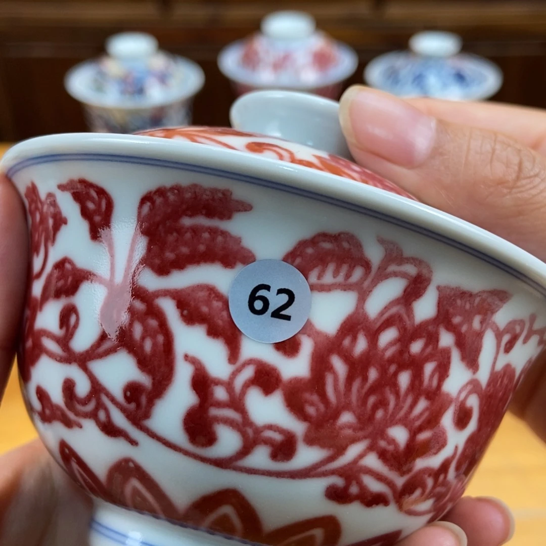 手绘现代茶具非古董