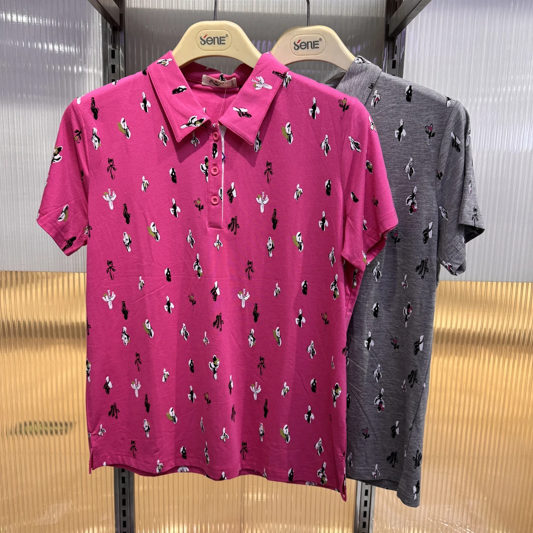 衣为天女士仙人掌女半袖T恤7200