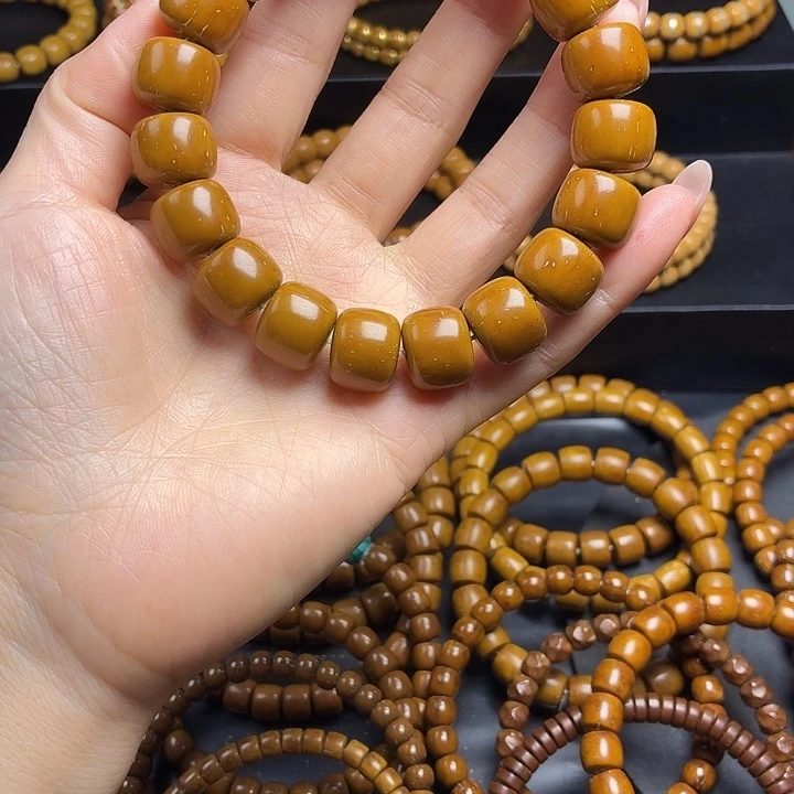 柠***檬紫金鼠手串实心鼠老型15