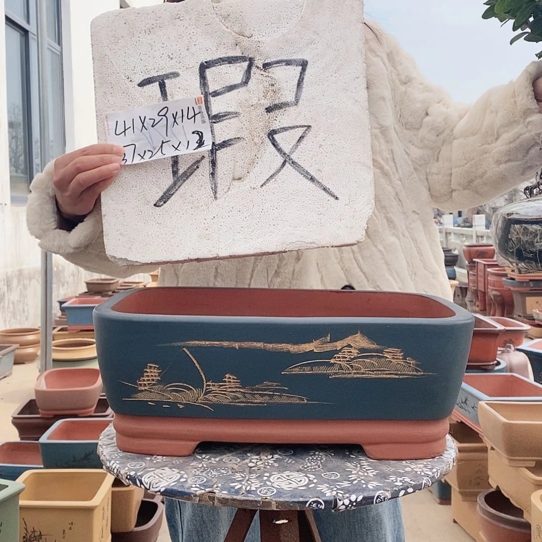 紫砂花盆紫砂花盆