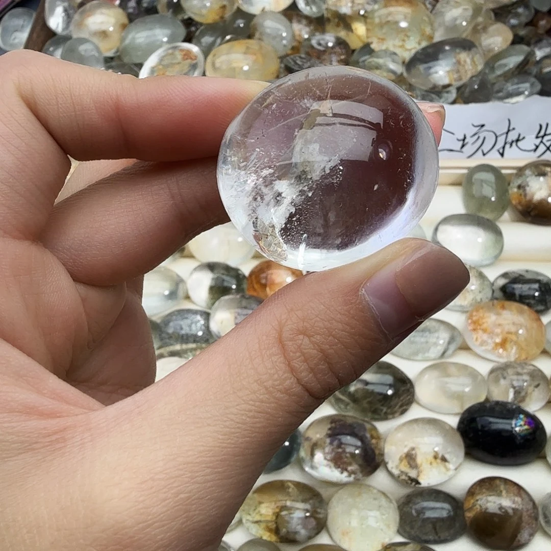 羊***地未镶嵌水晶珠宝半成品