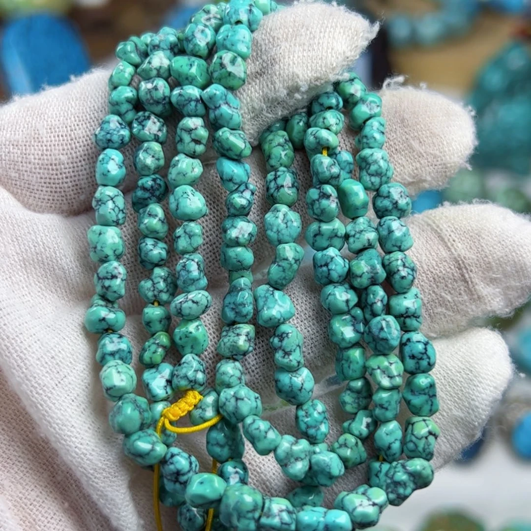 银S925镶嵌绿松石珠宝奇石