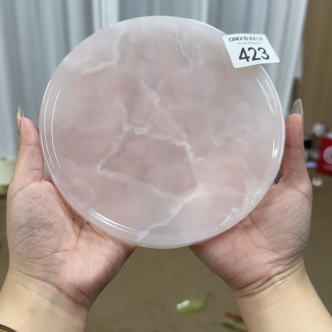 嘉*粉玉大圆盘423