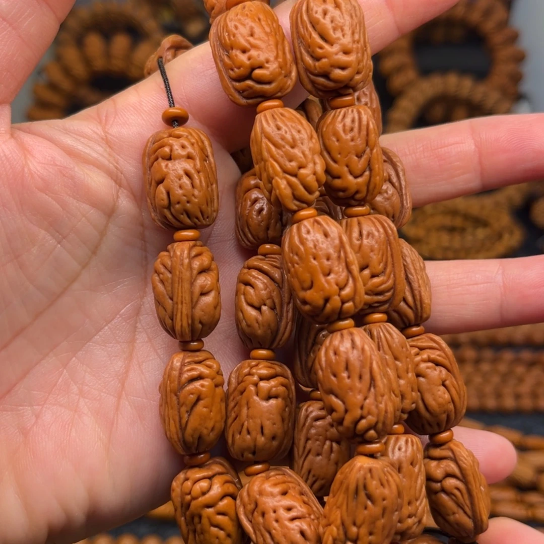 石***鱼核桃秦岭龙纹桃核
