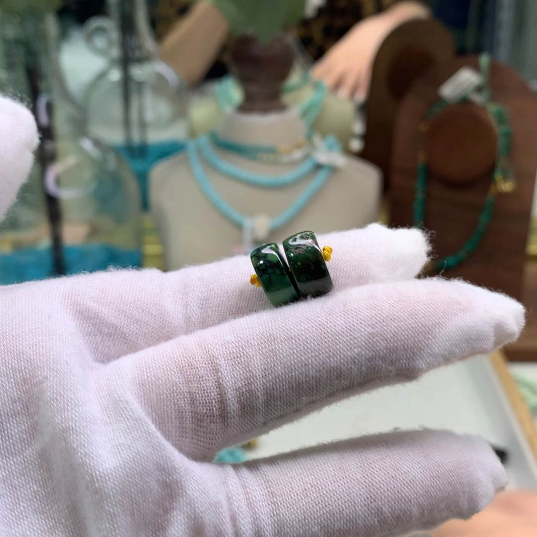 绿松石未镶嵌配饰