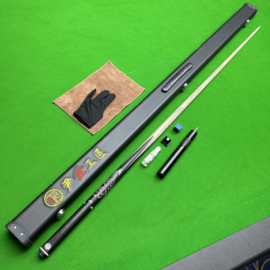 尹世工匠台球杆台球杆包尹世工匠凤灵台球杆小头杆手工杆中八球杆