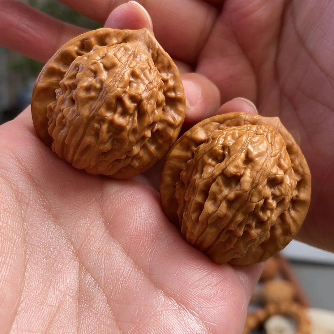 桃核把件38×35尺全品西北大红袍CN01451已打底