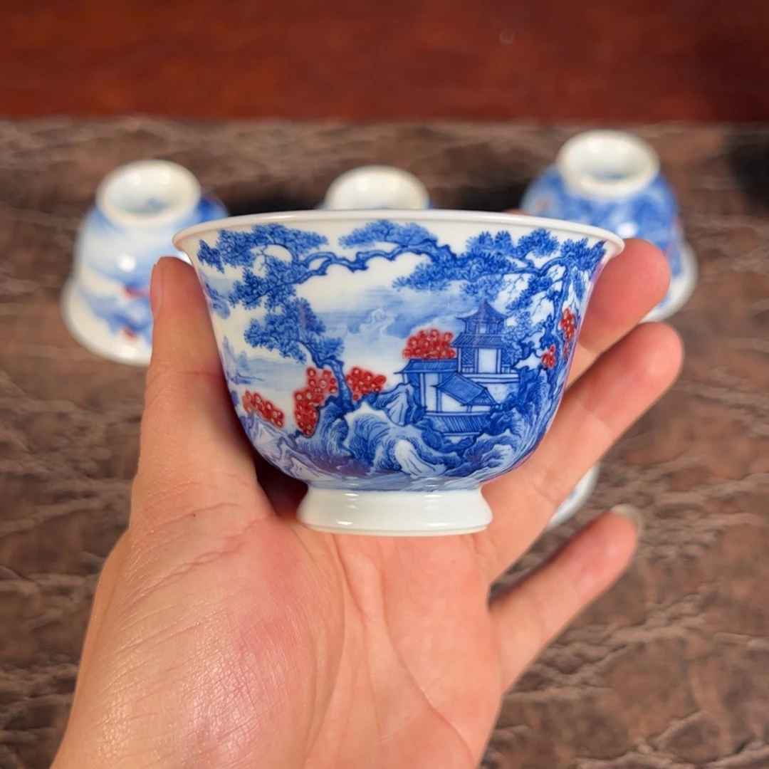 杯景德镇手绘陶瓷