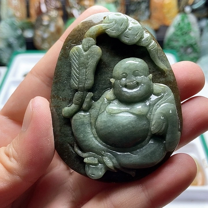 颈饰未镶嵌翡翠翡翠a货