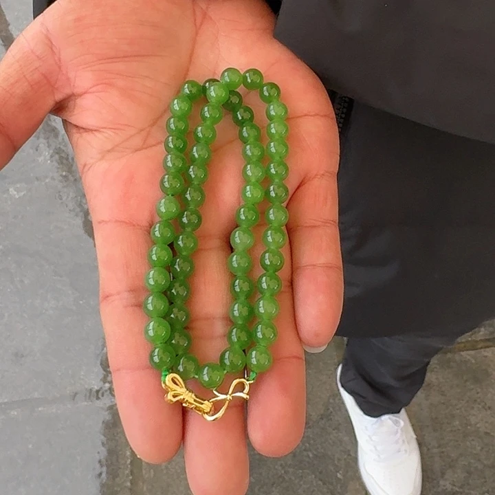 颈饰未镶嵌和田玉卡8