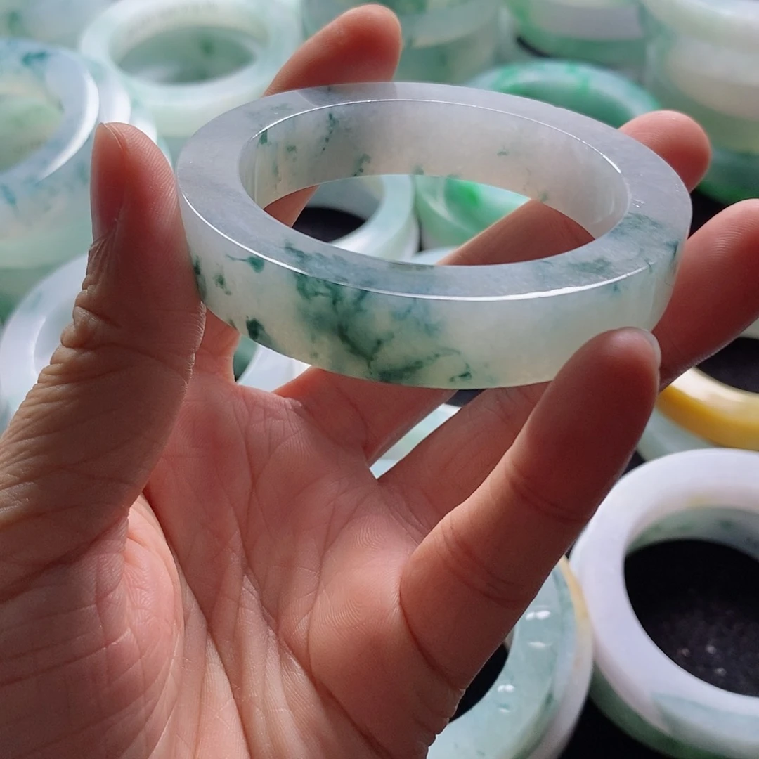 定制翡翠A货未镶嵌叻****派