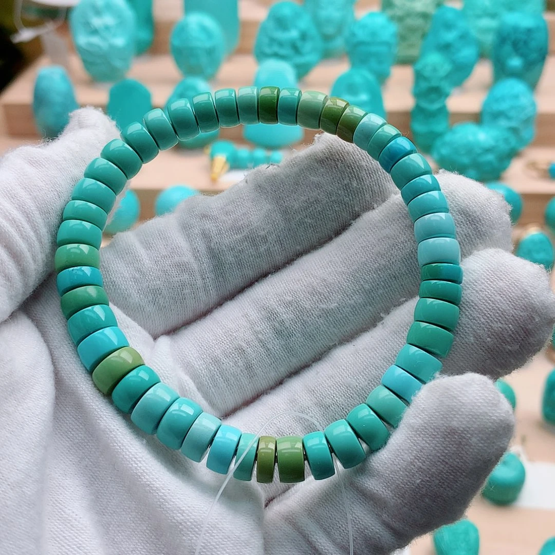 绿松石未镶嵌配饰