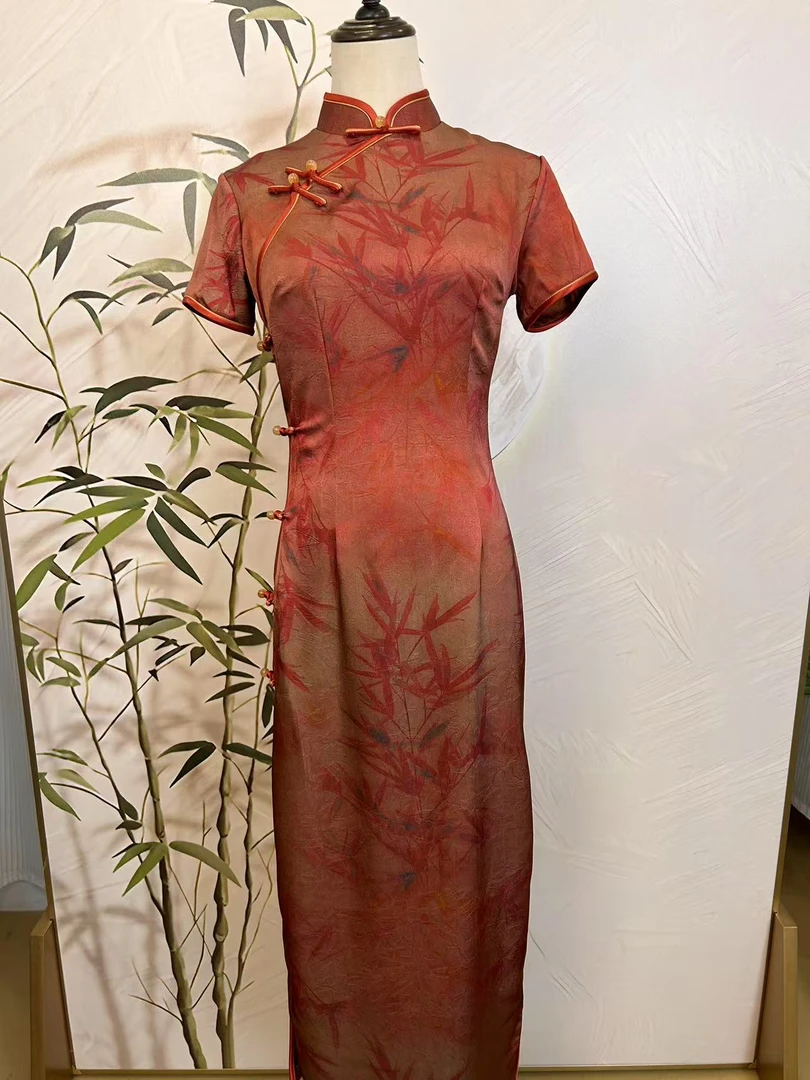 【浣溪沙】25年春夏新款旗袍裙M-4XL