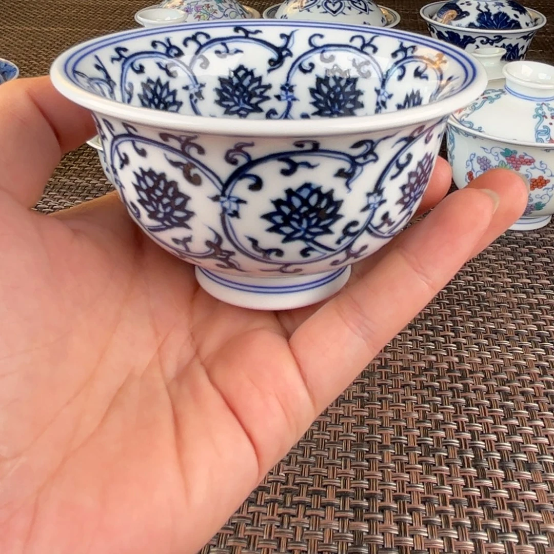 瓷片景德镇陶瓷杯子