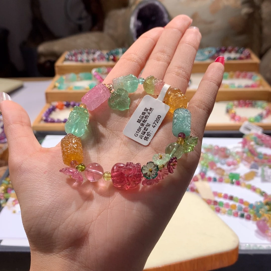 未镶嵌多样性发货其一碧玺