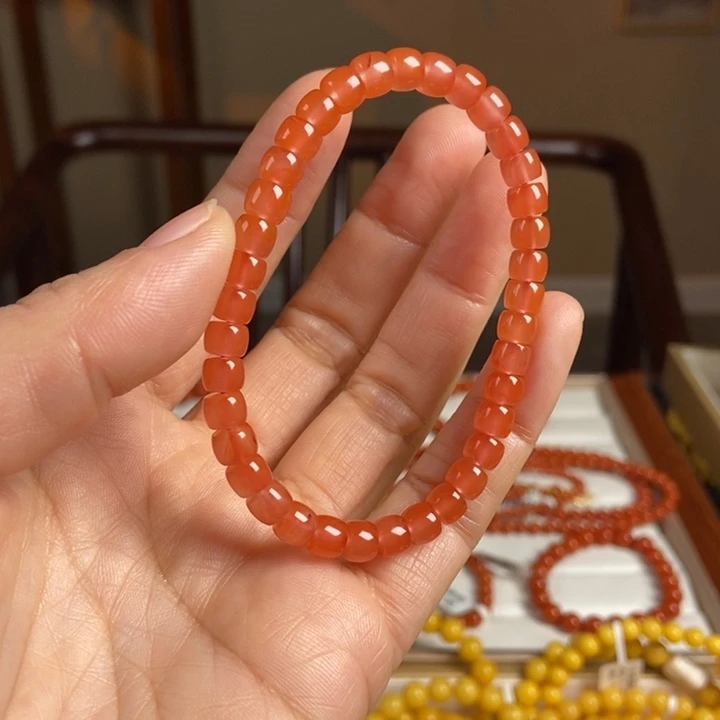 南红玛瑙手链未镶嵌南红玛瑙6
