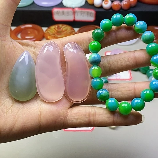 玛瑙/玉髓吊坠(不含链)未镶嵌女**水