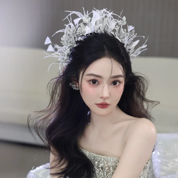 ETE ST1-17405新娘头饰 新款西式婚礼皇冠