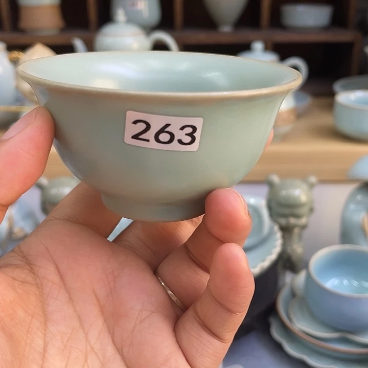 杯子手工仿古微瑕杯