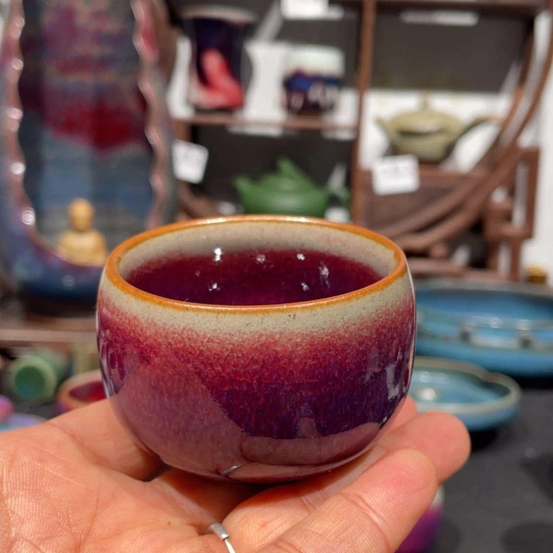 好***在中国神后钧瓷茶器