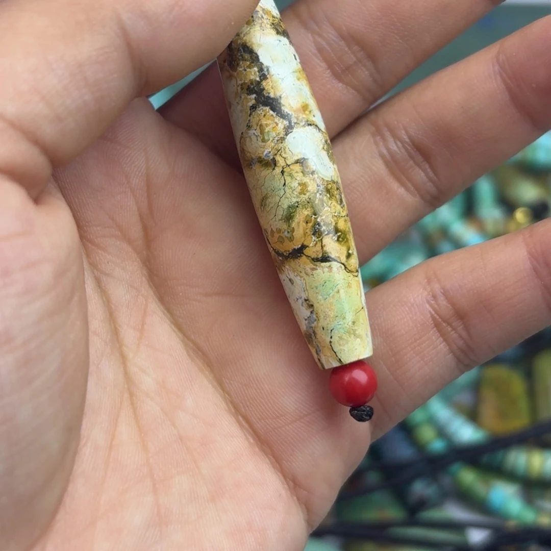 南红玛瑙未镶嵌绿松石