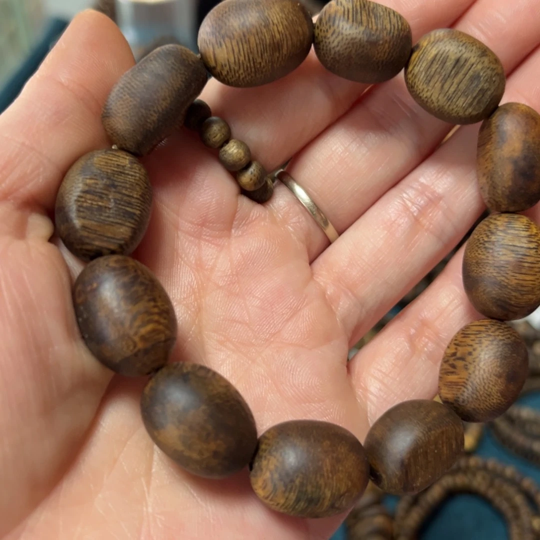 沉香手串乌身卡1.4-13克多样性发货一条