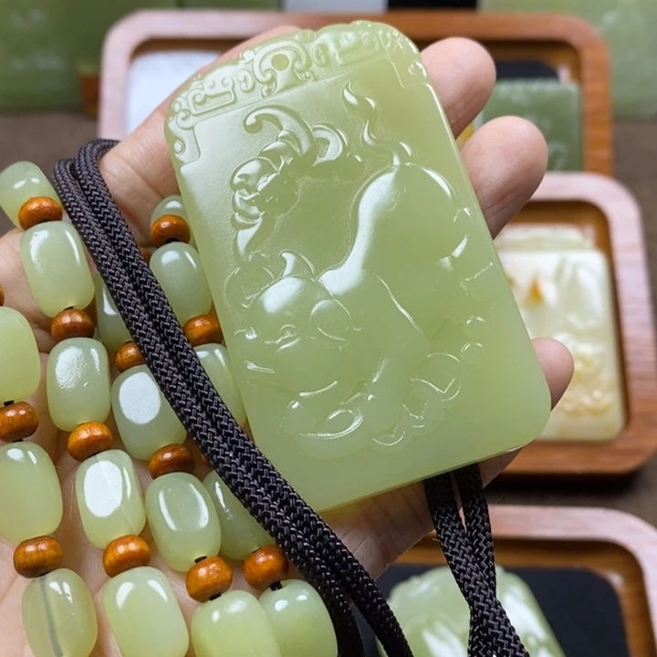 石材生肖牌子一套