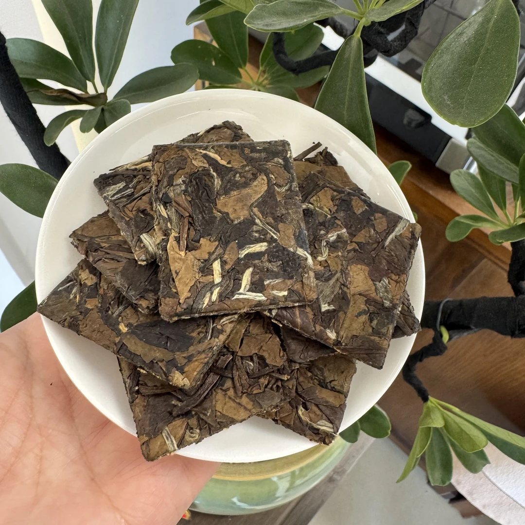 【买一送一】寿眉 福鼎白茶2018年寿眉饼干 老白茶便携装枣香药香