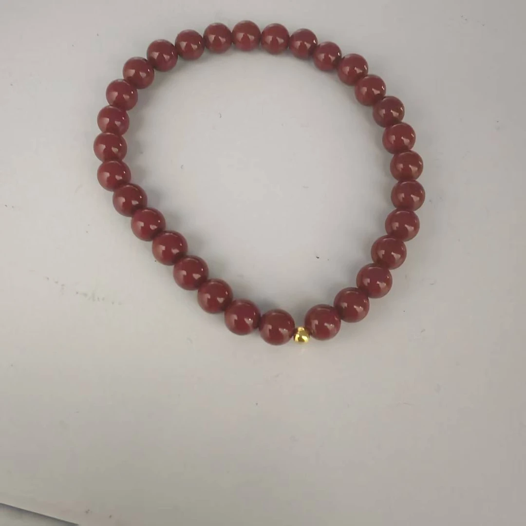 含辰砂工艺品NZ066-经典卡6手串
