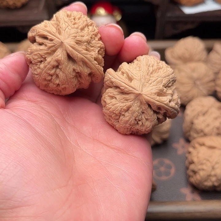 文玩核桃把件42全品粗筋4184